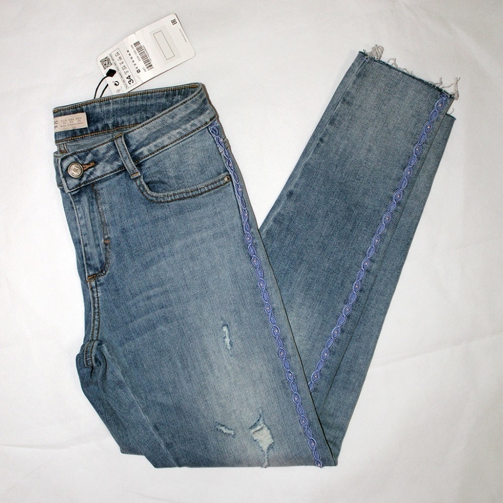 NWT Zara Woman Jeans Skinny Size 34
